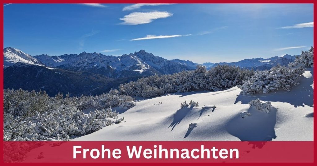 Frohe Weihnachten 2024