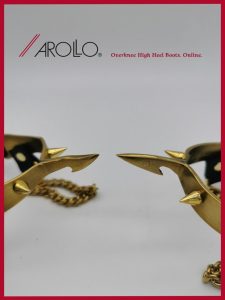 pimp up your boot with Arollo brass spurs